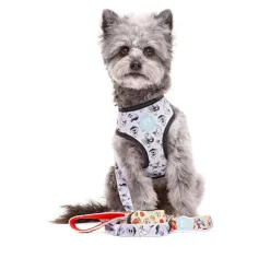 Dukier Arnés Reversible Estampado Tattoo para perros Hot