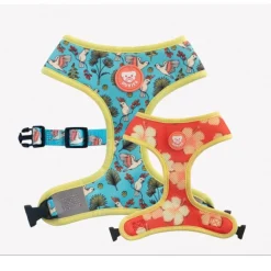 Dukier Arnés Reversible Estampado Aves para perros Clearance