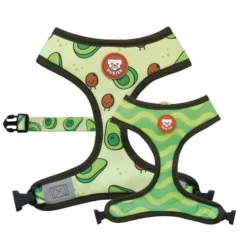 Dukier Avocado Arnés Reversible Estampado Aguacate para perros Best