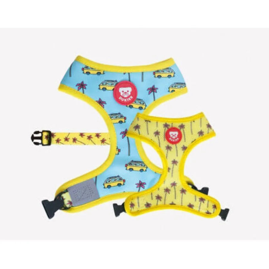 Dukier California Arnés Reversible Estampado Playero para perros Best