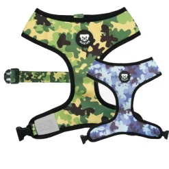 Dukier Camo Arnés Reversible Estampado Camuflaje para perros Clearance