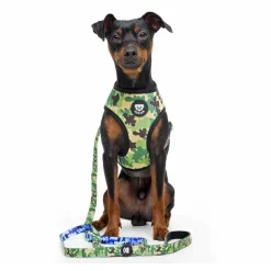 Dukier Camo Arnés Reversible Estampado Camuflaje para perros Clearance