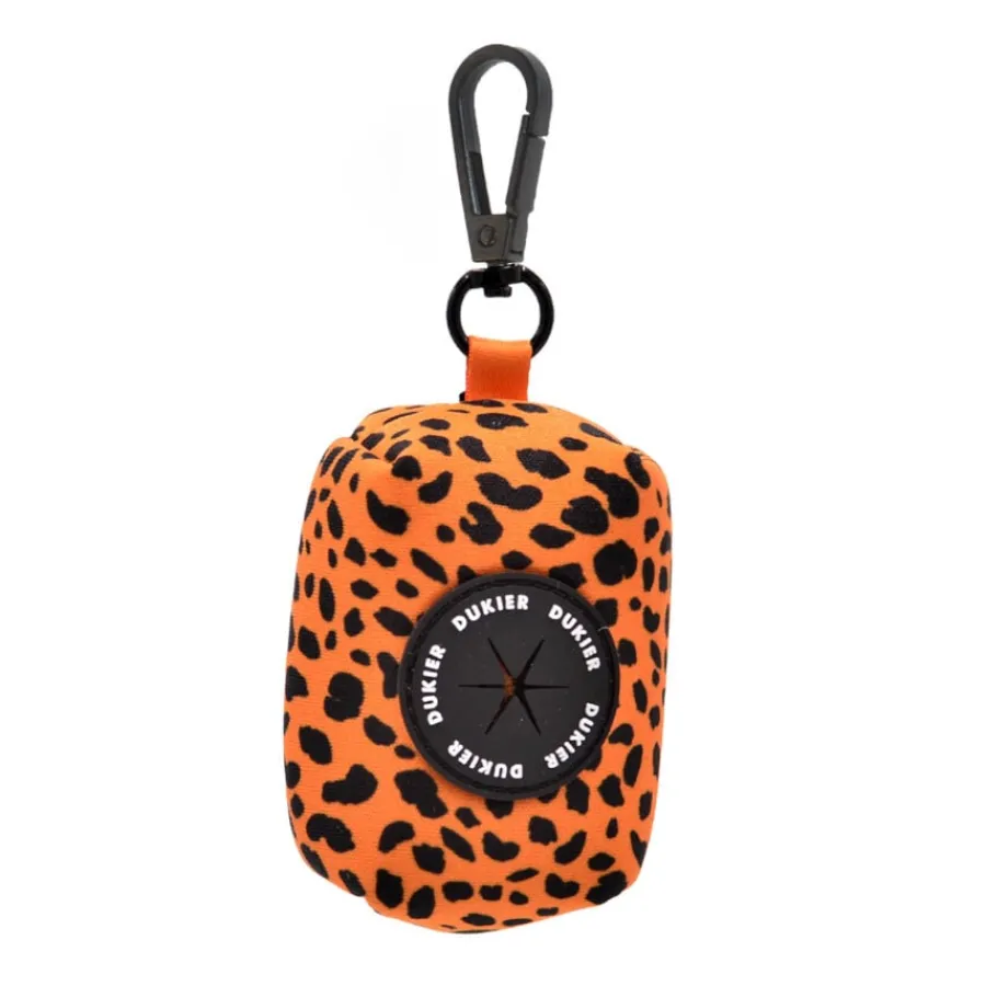 Dukier Cheetah Porta Bolsas con Mosquetón para perros New