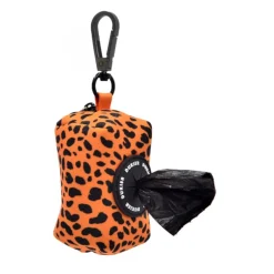 Dukier Cheetah Porta Bolsas con Mosquetón para perros New