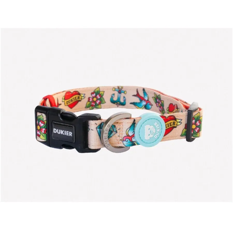 Dukier Collar Estampado Tattoo para perros Hot