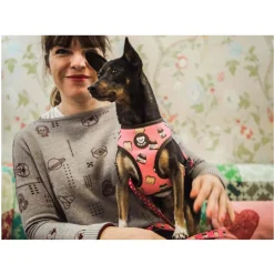 Dukier Dogtella Arnés Reversible Estampado Nutella para perros Sale