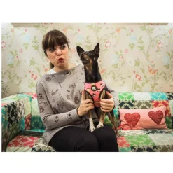 Dukier Dogtella Arnés Reversible Estampado Nutella para perros Sale
