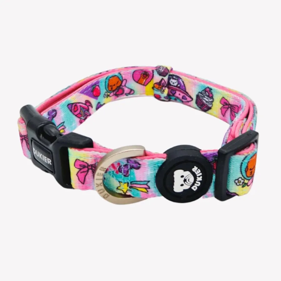 Dukier Pink Galaxy Collar para perros Clearance