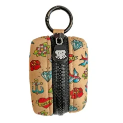 Dukier Tattoo Porta Bolsas con Enganche para perros Hot