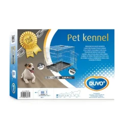 Duvoplus Cromo Jaula de Metal Extra fuerte para perros Best