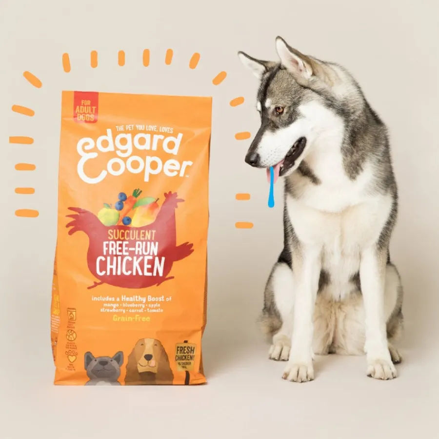 Edgard & Cooper Adult Pollo pienso para perros Hot