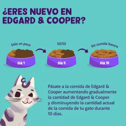 Edgard & Cooper Adult Pollo en Paté tarrina para gatos New