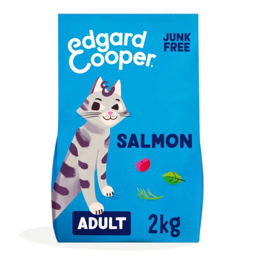 Edgard & Cooper Adult Salmón pienso para gatos