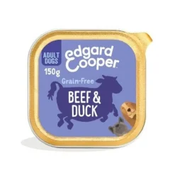 Edgard & Cooper Adult Ternera y Pato tarrina para perros Online
