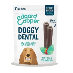 Edgard & Cooper Barritas Dentales Menta y Fresa para perros medianos Discount