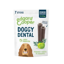 Edgard & Cooper Barritas Dentales Manzana y Eucalipto para perros medianos Discount