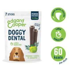 Edgard & Cooper Barritas Dentales Manzana y Eucalipto para perros medianos Discount