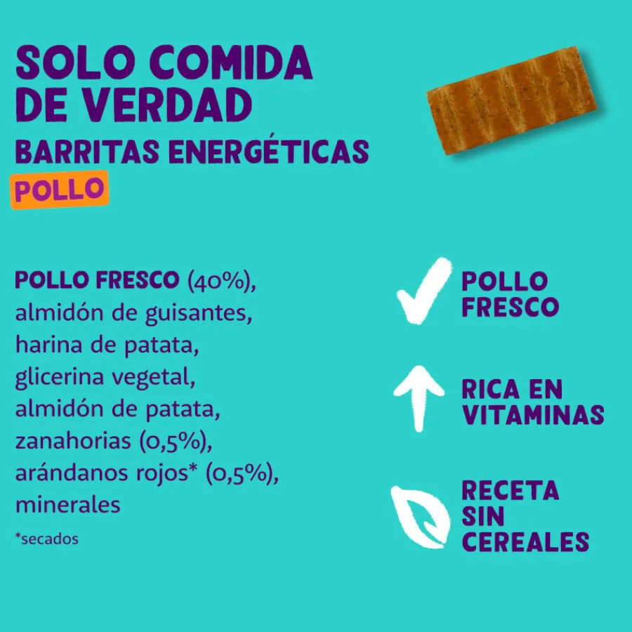 Edgard & Cooper Barritas de Pollo snack para perros New