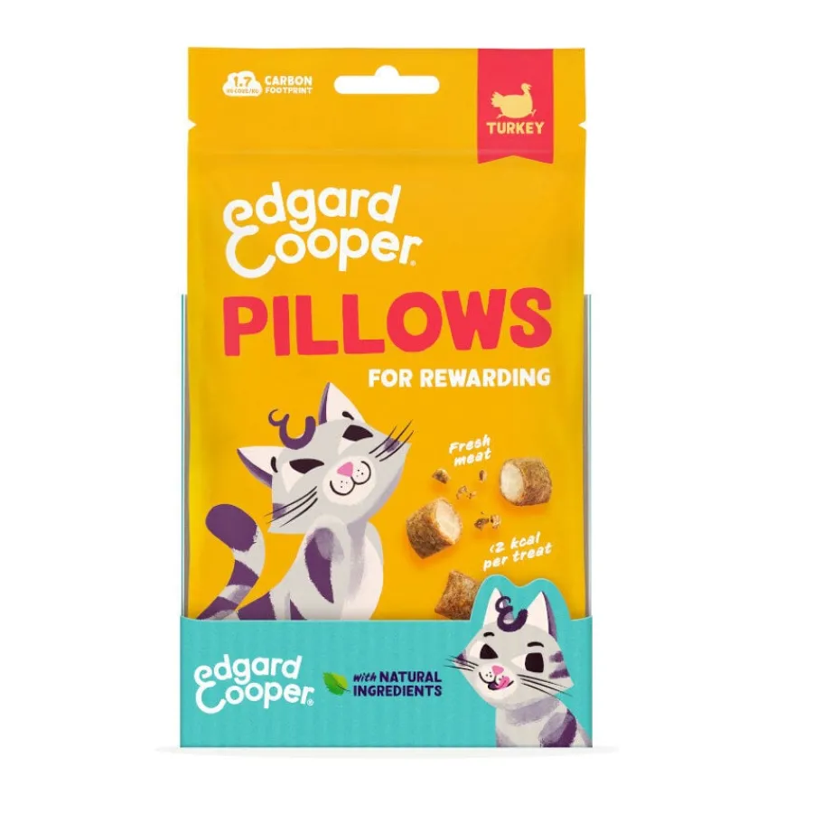 Edgard & Cooper Bocaditos Pillows Pavo para gatos Sale