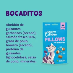 Edgard & Cooper Bocaditos Pillows de salmon para gatos Discount