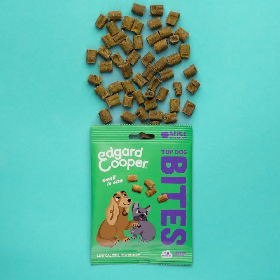 Edgard & Cooper Bocaditos Mini de Manzana snack para perros Outlet
