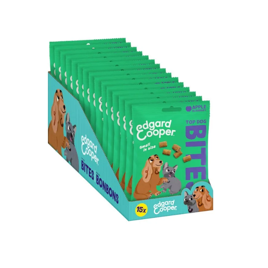 Edgard & Cooper Bocaditos Mini de Manzana snack para perros Outlet