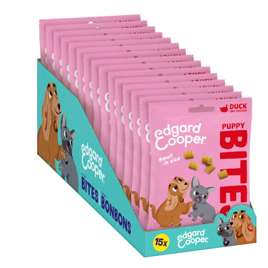 Edgard & Cooper Bocaditos Mini Puppy de Pato y Pollo para perros Sale