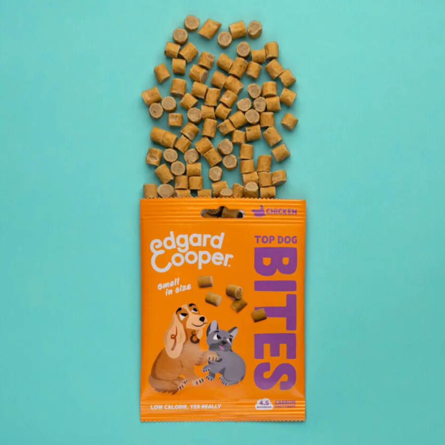 Edgard & Cooper Bocaditos Mini de Pollo para perros Outlet