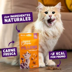 Edgard & Cooper Bocaditos Pillows Pollo para gatos Outlet