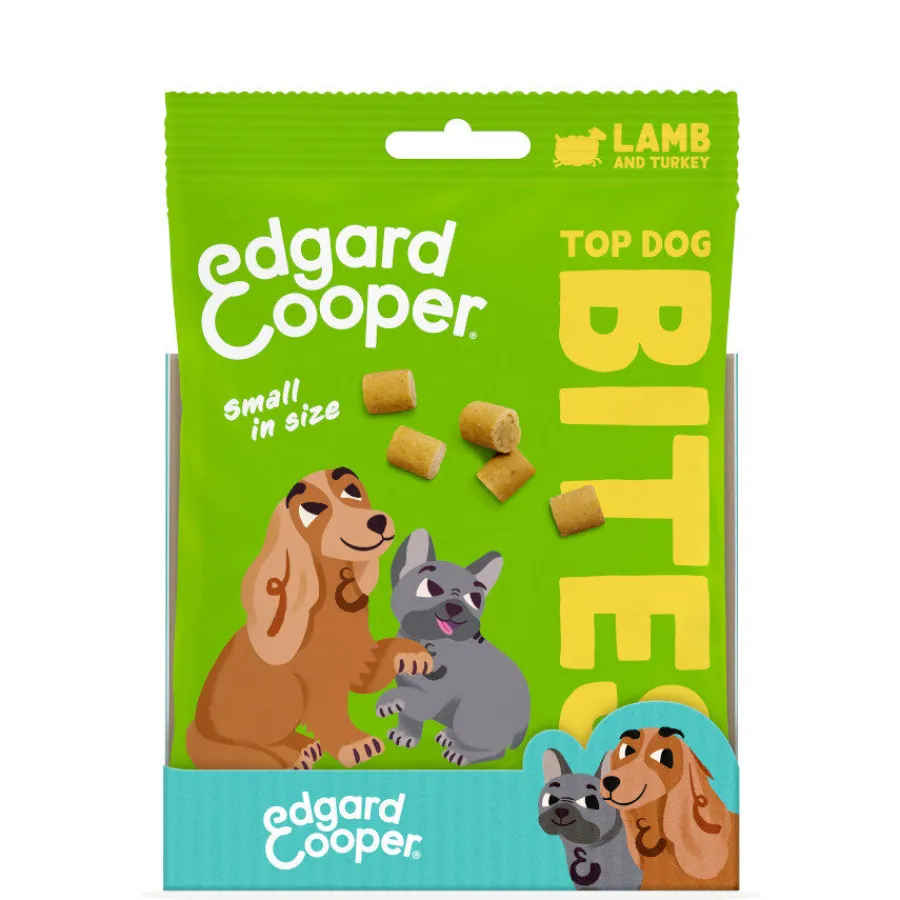 Edgard & Cooper Bocaditos Mini de Cordero y Pavo para perros Best