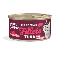Edgard & Cooper Filetes de Atún y Pollo lata para gatos Online