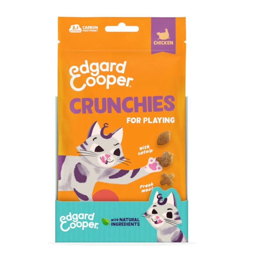 Edgard & Cooper Galletas Crunchies Pollo para gatos Outlet