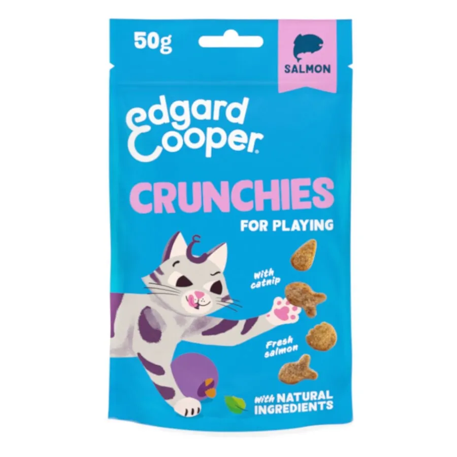 Edgard & Cooper Galletas Crunchies Salmon para gatos Online