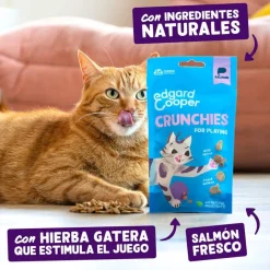 Edgard & Cooper Galletas Crunchies Salmon para gatos Online