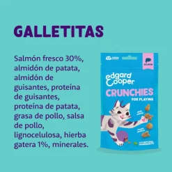 Edgard & Cooper Galletas Crunchies Salmon para gatos Online
