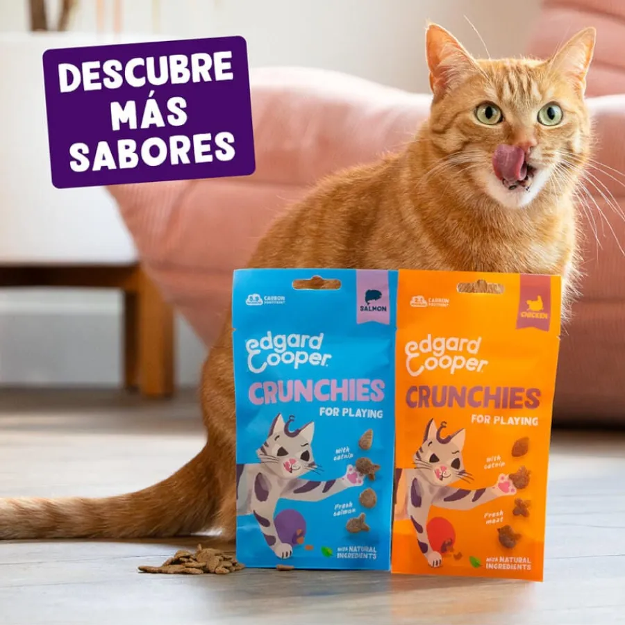 Edgard & Cooper Galletas Crunchies Salmon para gatos Online