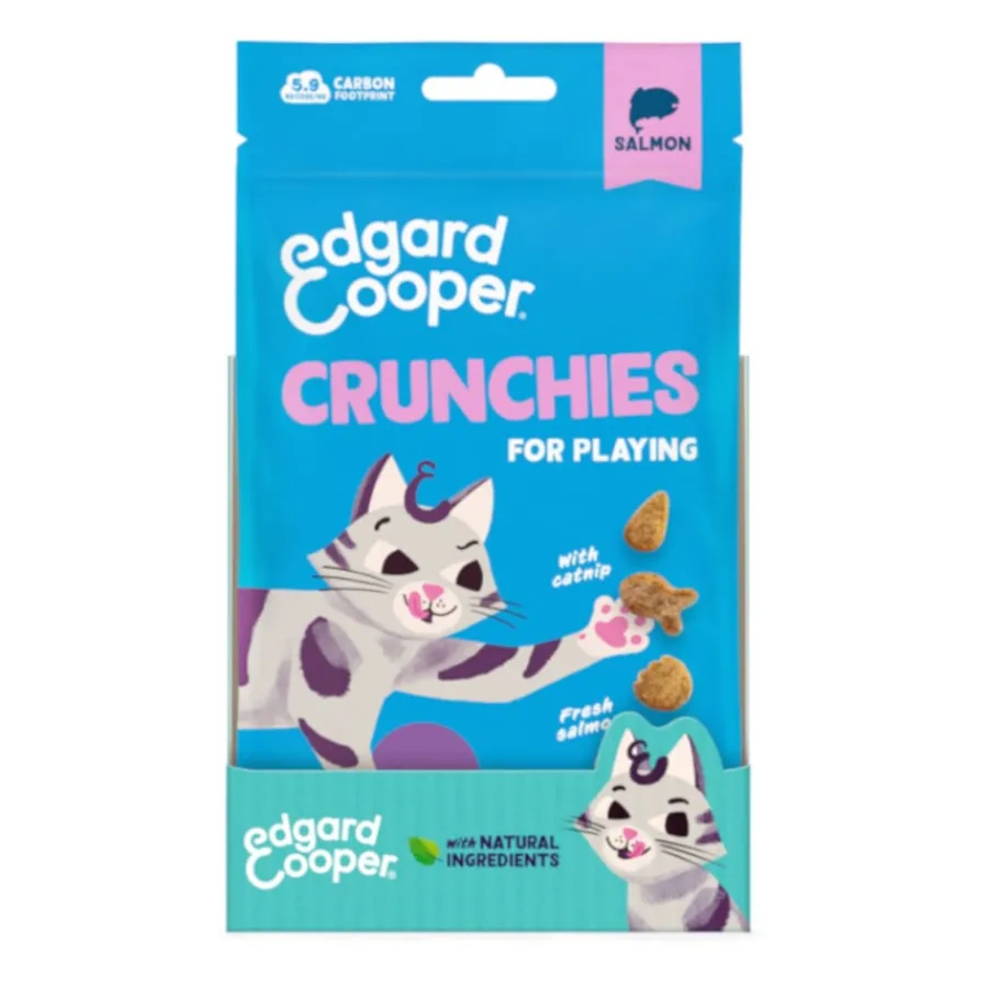 Edgard & Cooper Galletas Crunchies Salmon para gatos Online