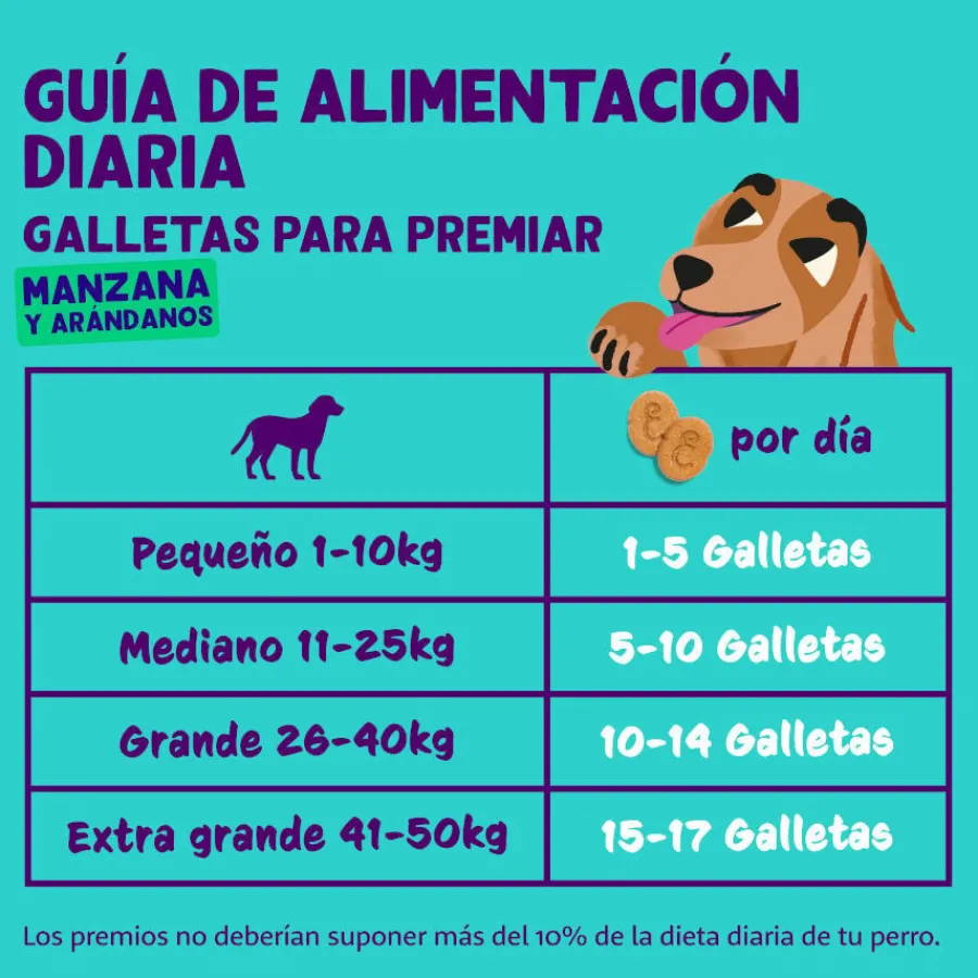 Edgard & Cooper Galletas de Manzana para perros
