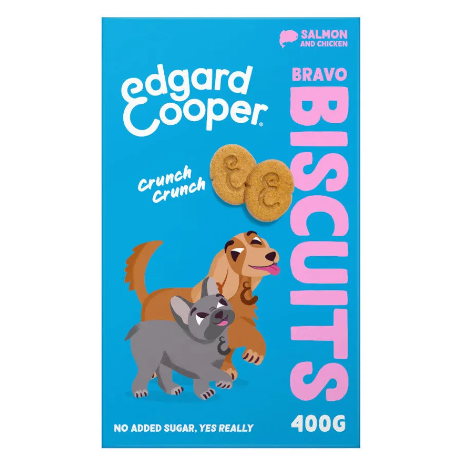 Edgard & Cooper Galletas de Salmón y Pollo para perros Clearance