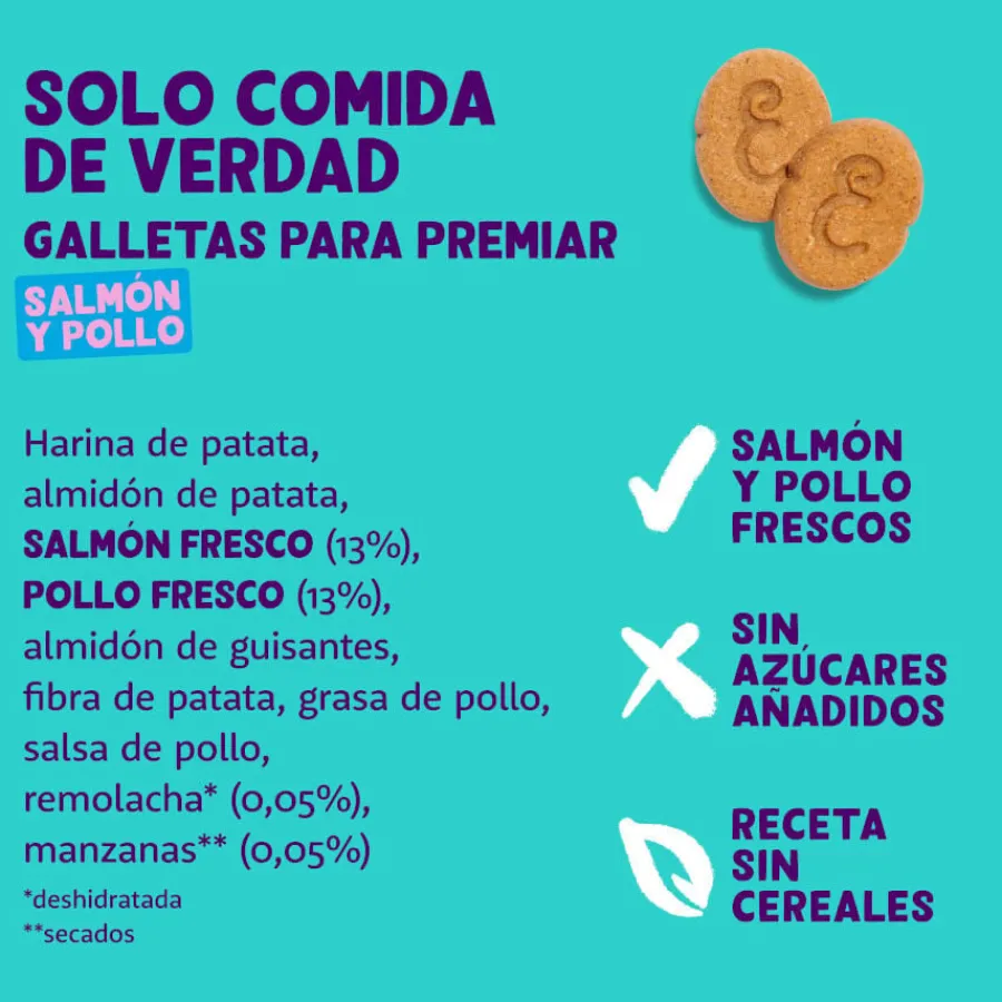 Edgard & Cooper Galletas de Salmón y Pollo para perros Clearance