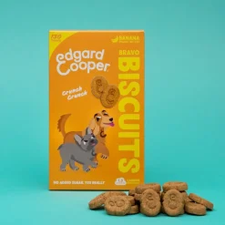 Edgard & Cooper Galletas de Plátano y Mantequilla de Cacahuete snack para perros Outlet