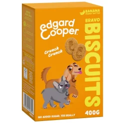 Edgard & Cooper Galletas de Plátano y Mantequilla de Cacahuete snack para perros Outlet