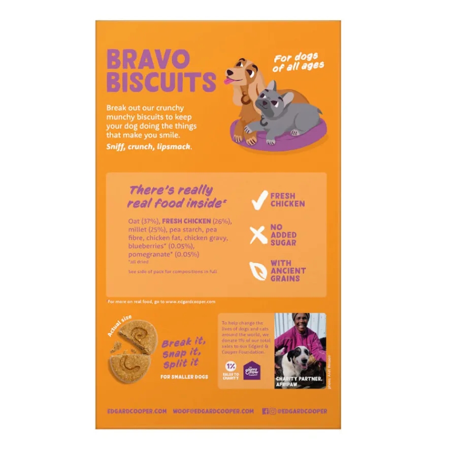 Edgard & Cooper Galletas de Pollo para perros Outlet