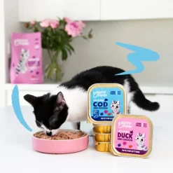 Edgard & Cooper Kitten Pato y Pollo en Paté tarrina para gatitos Hot