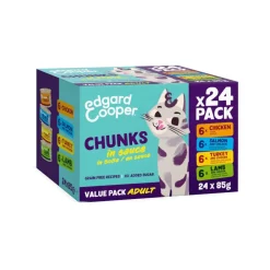 Edgard & Cooper multipack chunks comida para gatos Outlet