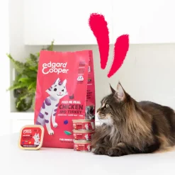 Edgard & Cooper Pollo y Pavo en Paté tarrina para gatos sénior Sale