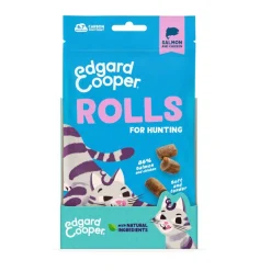 Edgard & Cooper Rollitos Salmón y Pollo para gatos New