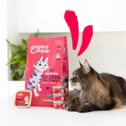 Edgard & Cooper Senior Pollo y Pavo pienso para gatos Clearance