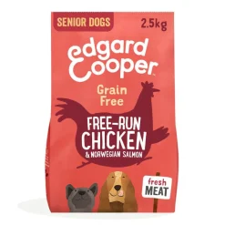 Edgard & Cooper Senior Salmón Noruego y Pollo pienso para perros