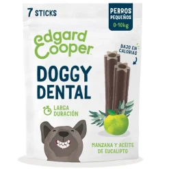 Edgard & Cooper Small Snacks Dentales Manzana y Eucalipto para perros Outlet